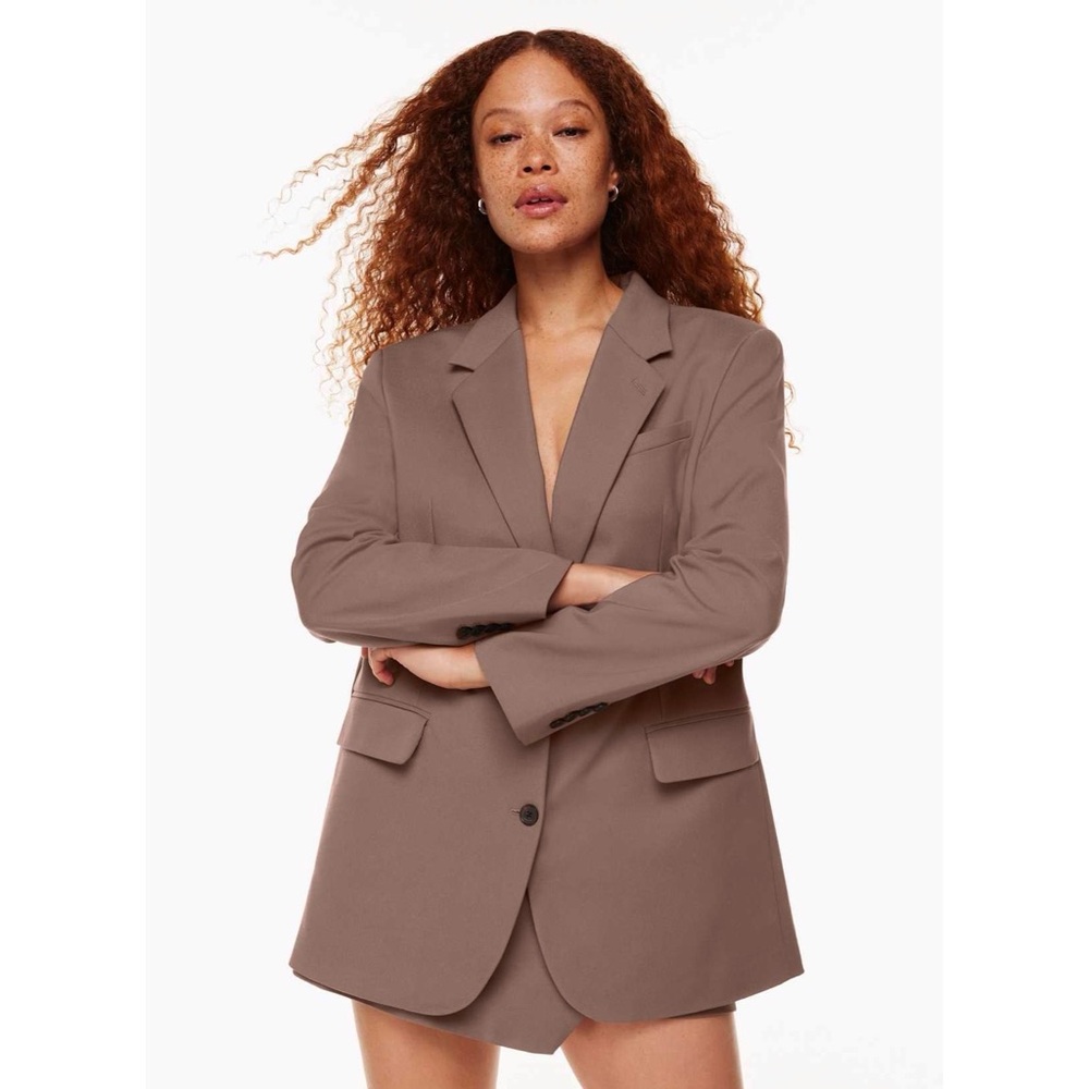 Babaton Agency blazer Deep Taupe? M